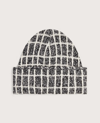 Noel Knit Beanie - Charcoal Marl