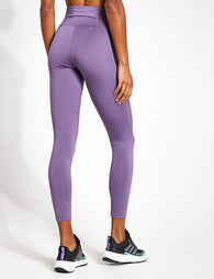 adidas Female Essentials 3-Stripes Tights, Black/Power Pink,M