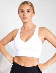 Alo Yoga airbrush streamlined bra tank Black - $34 (46% Off Retail) - From  Haleigh