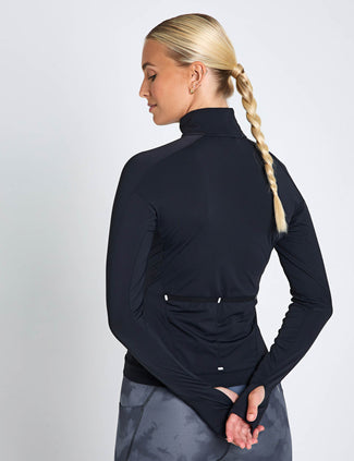 adi365 Seasonal Womens Running Jacket - Black