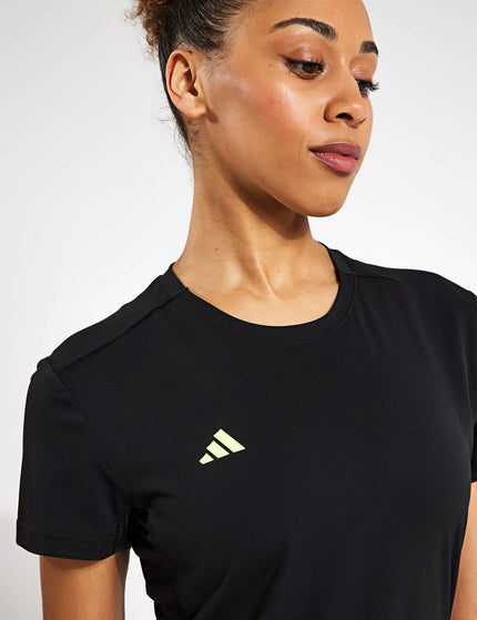 adidas Adizero Essentials Running T-Shirt - Blackimages3- The Sports Edit