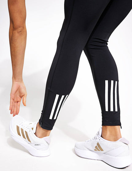 adidas DailyRun Full Length Leggings - Black/Whiteimages4- The Sports Edit