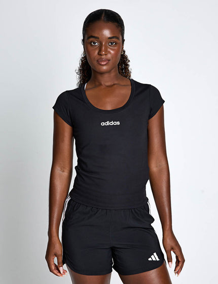 adidas Hyperglam Baby T-Shirt - Blackimages1- The Sports Edit