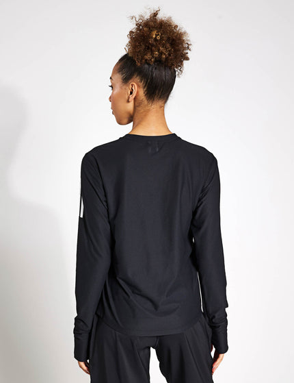 adidas Own The Run Long Sleeve Tee - Blackimages2- The Sports Edit