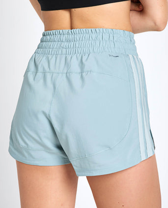 Pacer Workout Woven High Rise Shorts - Wonder Sage/Black
