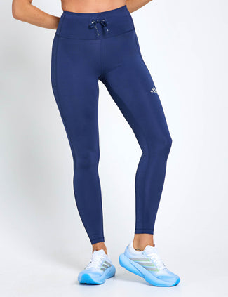 Run Essentials Full Length Leggings - Tech Indigo