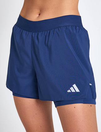 adi365 Running Essentials 2in1 Shorts - Tech Indigo