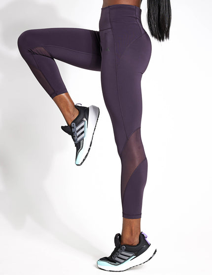 adidas Tailored HIIT Training 7/8 Leggings - Aurora Blackimages3- The Sports Edit