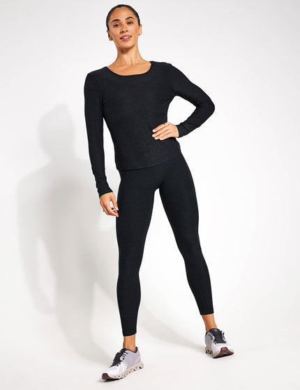 Beyond Yoga Featherweight in the Loop Pullover - Darkest Nightimages4- The Sports Edit