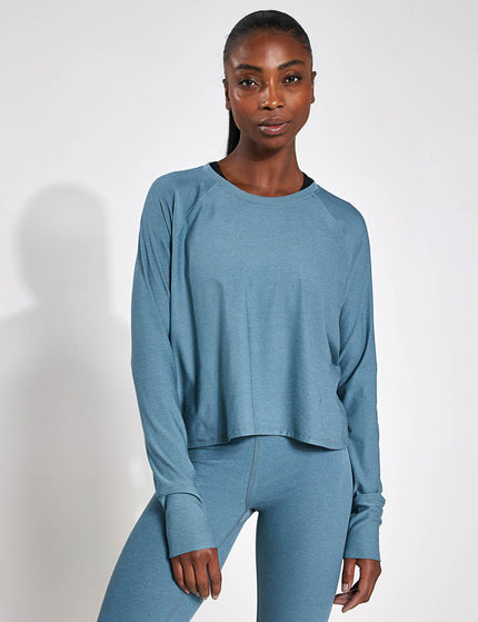 Beyond Yoga Featherweight Daydreamer Pullover - Storm Heatherimages1- The Sports Edit