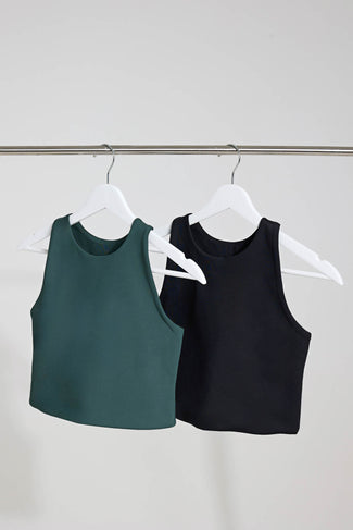 The Dylan Bra Starter Set - Moss / Black