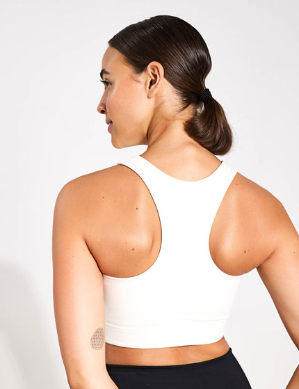 Girlfriend Collective The Dylan Bra Starter Set - Ivory / Blackimages4- The Sports Edit