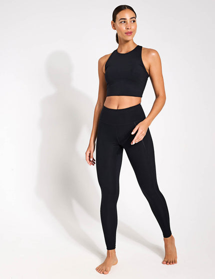 Girlfriend Collective Compressive High Waisted Legging - Blackimages4- The Sports Edit