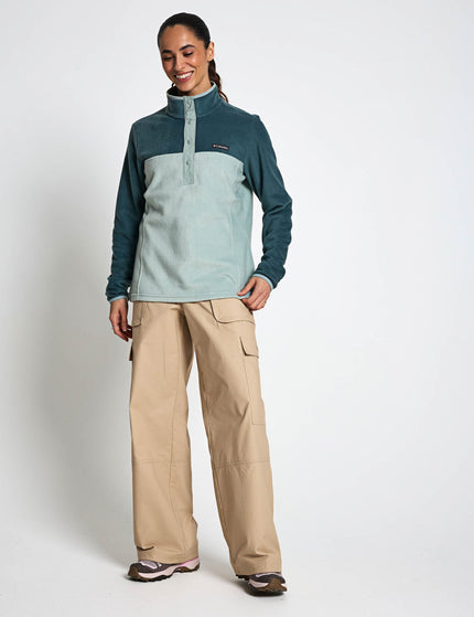 Columbia Benton Springs Half Snap Pullover - Crushed Blue/Everblueimages5- The Sports Edit