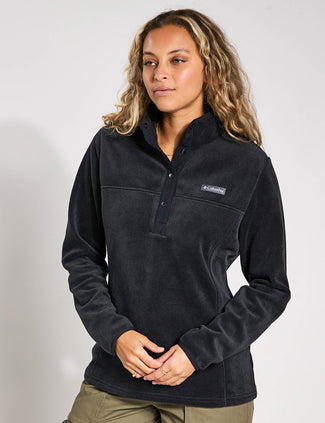 Benton Springs Half Snap Pullover - Black