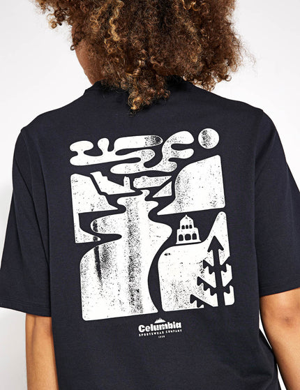 Columbia North Cascades Graphic T-Shirt - Black/Simple Gorgeimages4- The Sports Edit