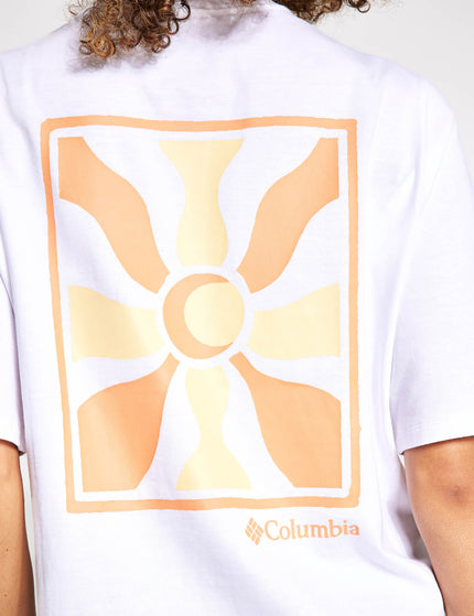 Columbia North Cascades Graphic T-Shirt - White/Wavy Raysimages3- The Sports Edit