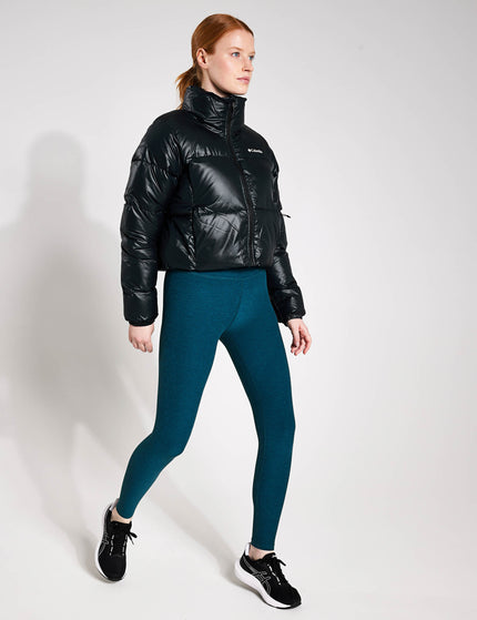 Columbia Puffect Cropped Puffer Jacket - Black Glossimages4- The Sports Edit