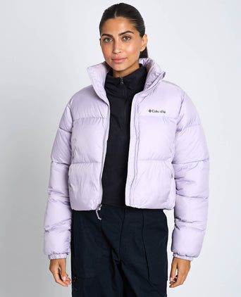 Puffect II Cropped Puffer Jacket - Lavender Pearl