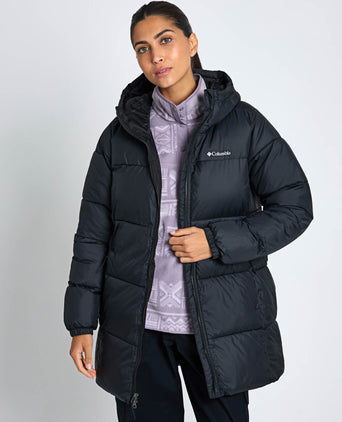 Puffect II Hooded Mid Puffer Jacket - Black