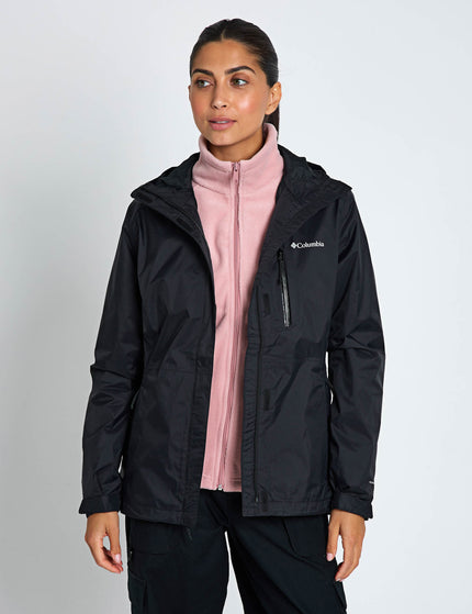 Columbia Pouring Adventure III Waterproof Hiking Jacket - Blackimages1- The Sports Edit