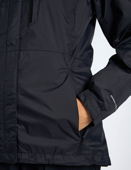 Columbia Pouring Adventure III Waterproof Hiking Jacket - Blackimages4- The Sports Edit