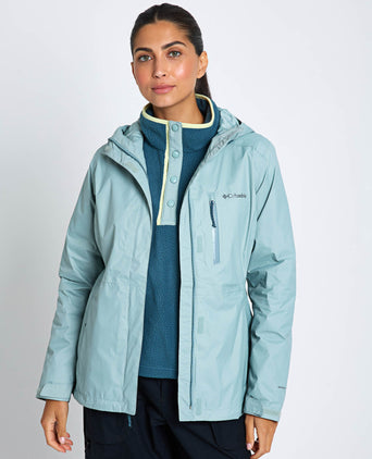 Pouring Adventure III Waterproof Hiking Jacket - Crushed Blue