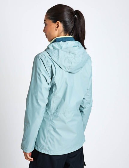 Columbia Pouring Adventure III Waterproof Hiking Jacket - Crushed Blueimages2- The Sports Edit