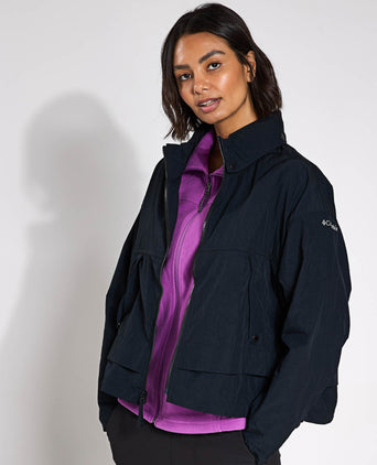 Paracutie II Hooded Windbreaker - Black