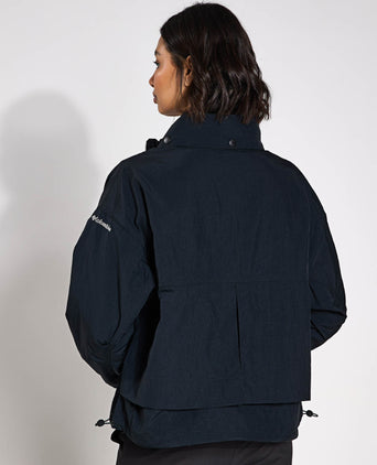 Paracutie II Hooded Windbreaker - Black