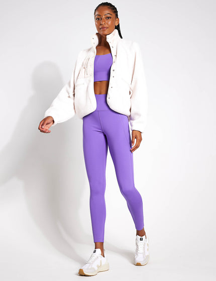 Girlfriend Collective Compressive High Waisted Legging - Retro Violetimages4- The Sports Edit