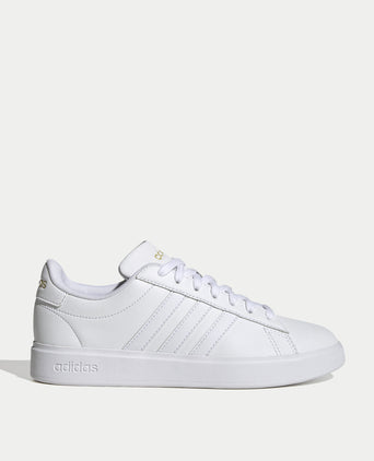 Grand Court 2.0 Shoes - Cloud White/Platinum Metallic