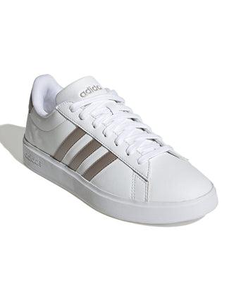 Grand Court 2.0 Shoes - Cloud White/Platinum Metallic