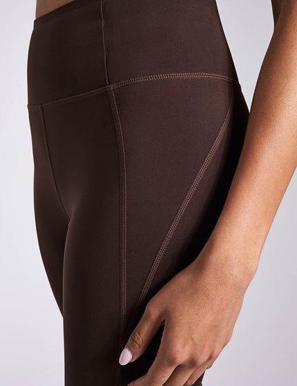 Girlfriend Collective Compressive High Waisted Legging - Cocoa Beanimages3- The Sports Edit