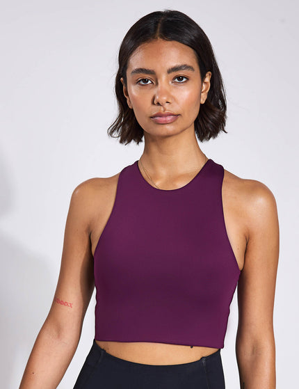 Girlfriend Collective Dylan Bra - Plumimages1- The Sports Edit