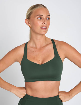 Riley Sweetheart Bra - Jungle