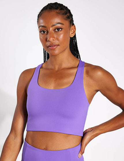 Girlfriend Collective Paloma Bra Classic - Retro Violetimages1- The Sports Edit