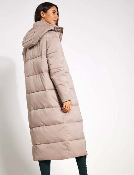 Girlfriend Collective Long Puffer Jacket - Limestoneimages2- The Sports Edit