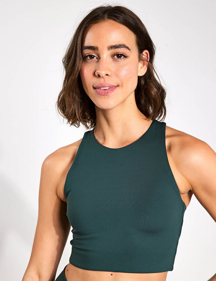 Girlfriend Collective The Dylan Bra Starter Set - Moss / Blackimages3- The Sports Edit