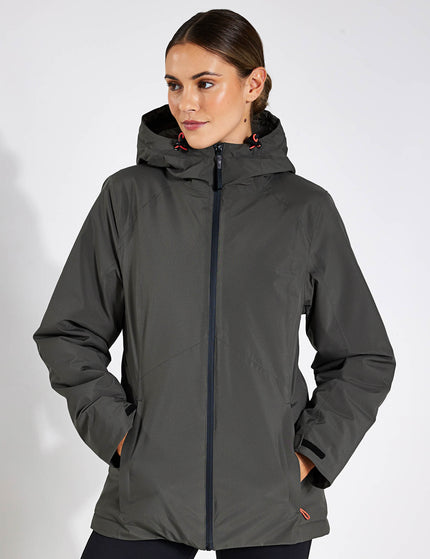 Goodmove Insulated Waterproof Jacket - Dark Oliveimages3- The Sports Edit