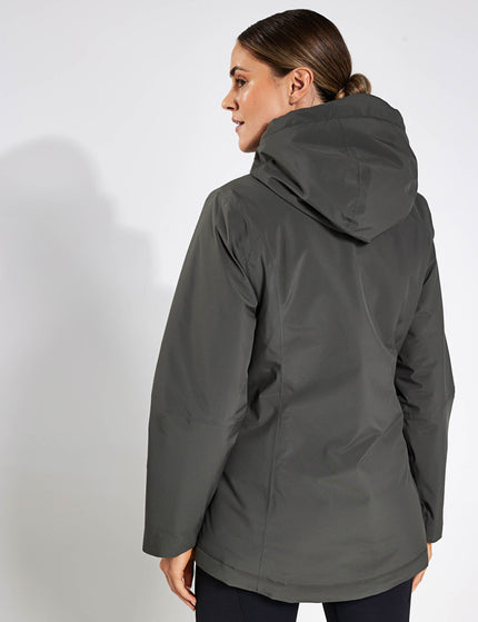Goodmove Insulated Waterproof Jacket - Dark Oliveimages2- The Sports Edit