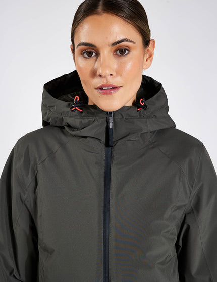 Goodmove Insulated Waterproof Jacket - Dark Oliveimages5- The Sports Edit