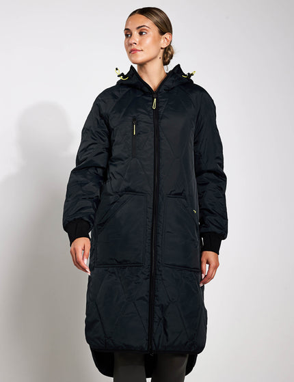 Goodmove Stormwear Fleece Lined Longline Parka - Blackimages3- The Sports Edit