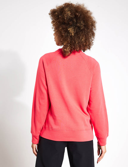 Goodmove Cotton Rich Crew Neck Sweatshirt - Strawberryimages2- The Sports Edit