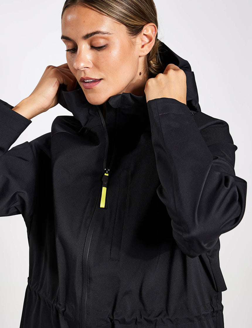 Goodmove | Stormwear Waterproof Parka - Black | The Sports Edit