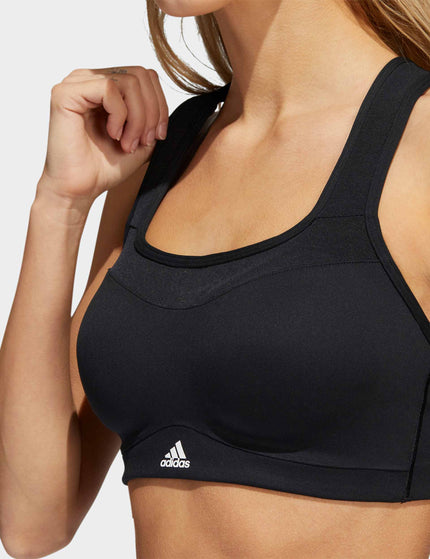 adidas TLRD Impact Training High-Support Bra - Black/Whiteimages3- The Sports Edit