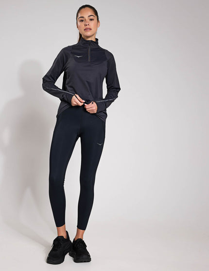 HOKA GlideTech Quarter Zip - Blackimages4- The Sports Edit