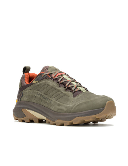 Merrell Moab Speed 2 Leather Waterproof - Oliveimages3- The Sports Edit