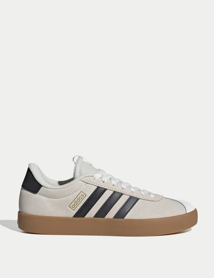 adidas VL Court 3.0 Shoes - Off White/Grey Six/Gold Metallicimages1- The Sports Edit