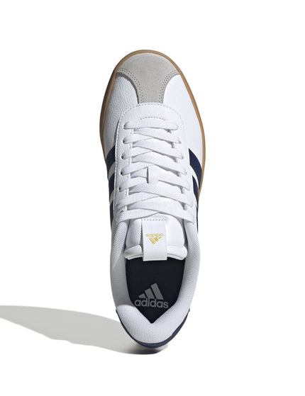 adidas VL Court 3.0 Leather Trainers - White/Blueimages7- The Sports Edit